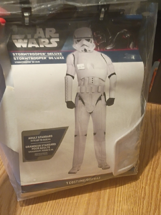 Star Wars Stormtrooper Deluxe Costume - White and Black